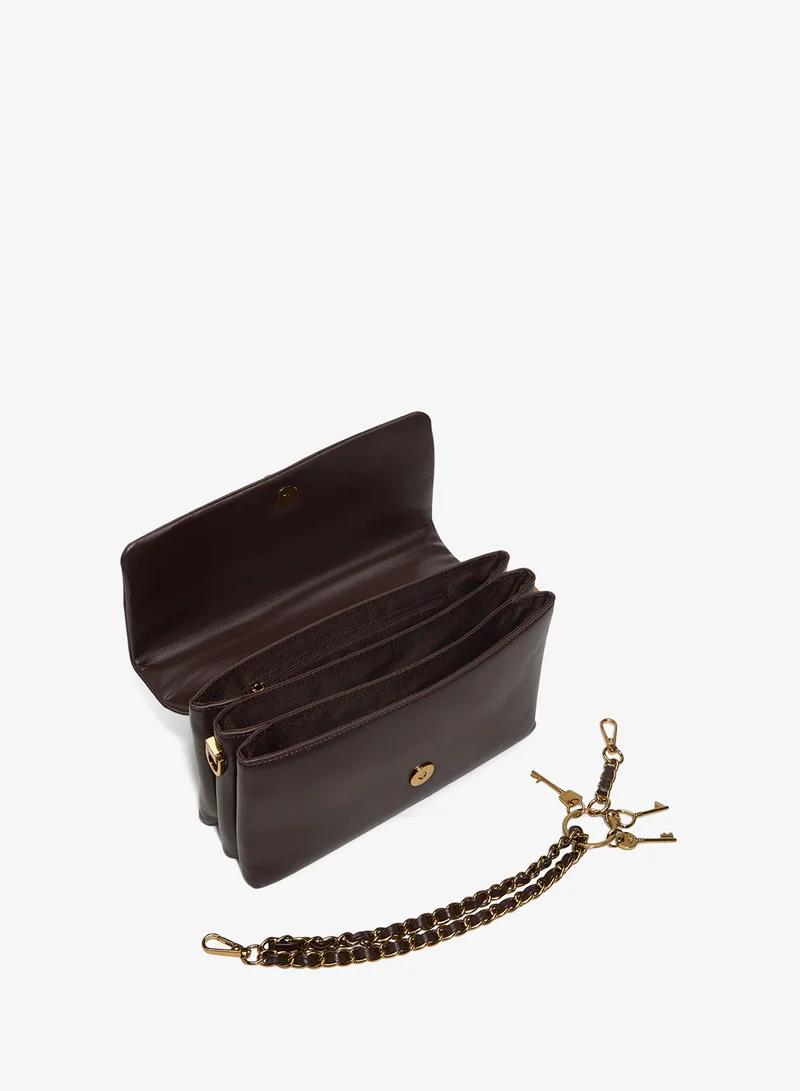 ALDO  Jackiebag Flap Over Crossbody Bag for Women | Best Price UAE